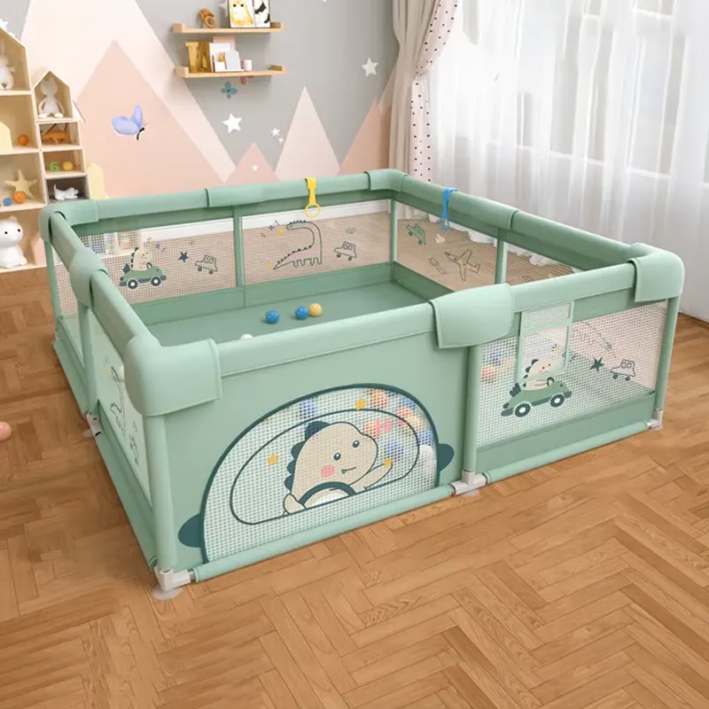پارک حفاظ کودک  پارچه ای رنگ سبز کد 47129
