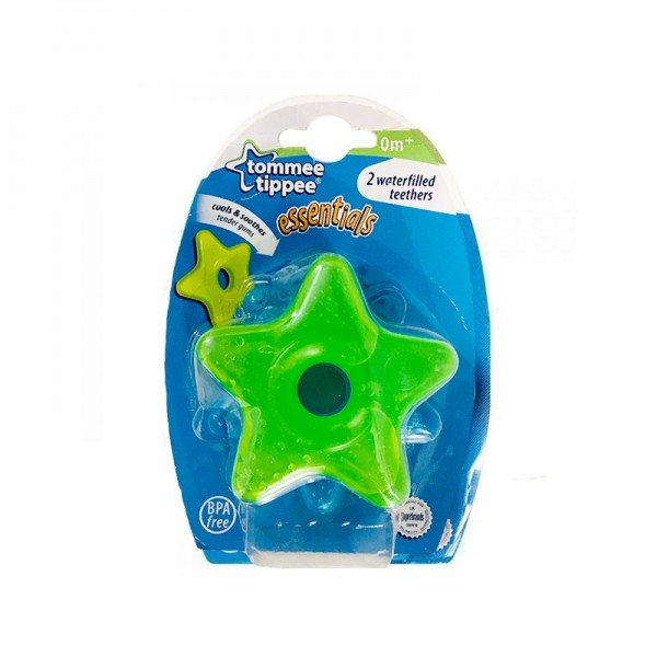 دندانگیر مایع دار نوزاد طرح ستاره سبز آبی  Tommee Tippee مدل 43621230