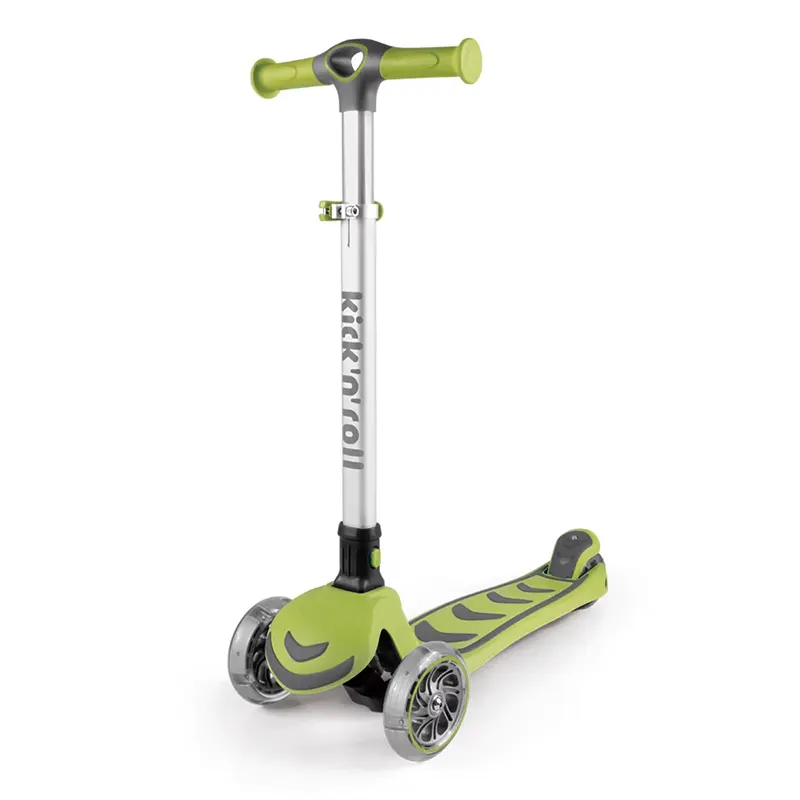 اسکوتر کودک تاشو کیک اند رول Kick and roll Scooter رنگ سبز کد P/S6/SA