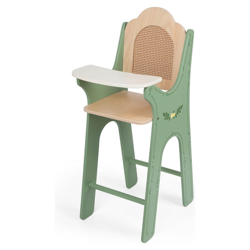 صندلی غذا  عروسک چوبی کلاسیک ورلد Classic World Vintage High Chair کد 50631