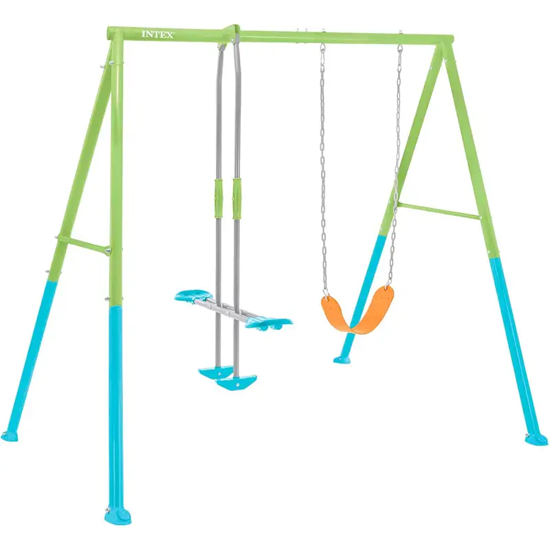 تاب کودک الاکلنگی اینتکس پایه فلزی Intex Swing کد 44120
