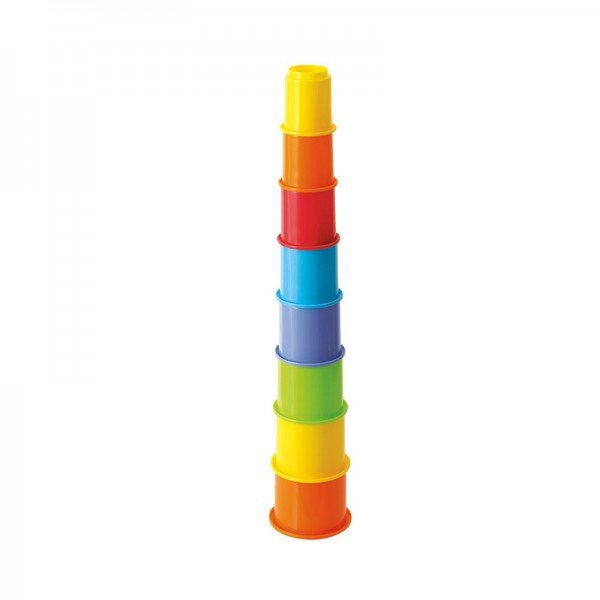 اسباب بازی برج هوش و استوانه رنگی کودک Playgo مدل 2396