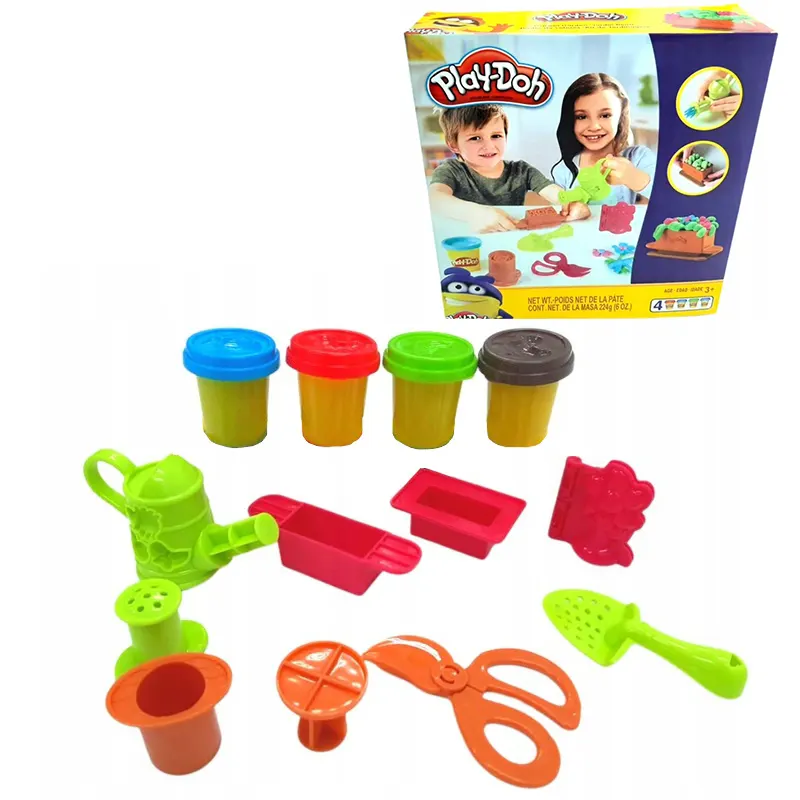 ست خمیر بازی 4 رنگ PLAY DOH با لوازم کد PD8665