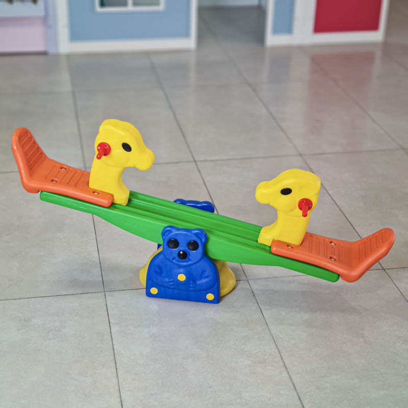 الاکلنگ تعادلی زرافه رنگ سبز نارنجی کد P/3988991/F