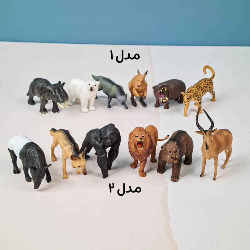فیگور حیوانات جنگل 6 عددی کد 16088D