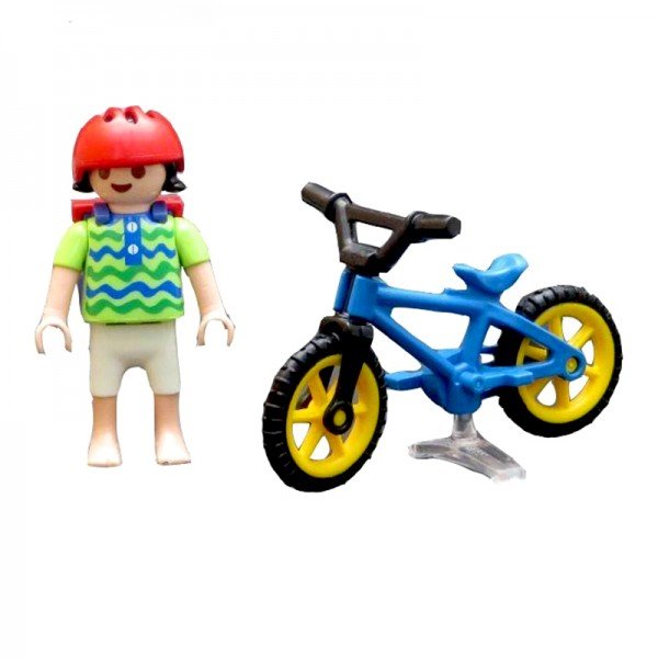 آدمک پسر دوچرخه سوار Playmobil مدل 10060