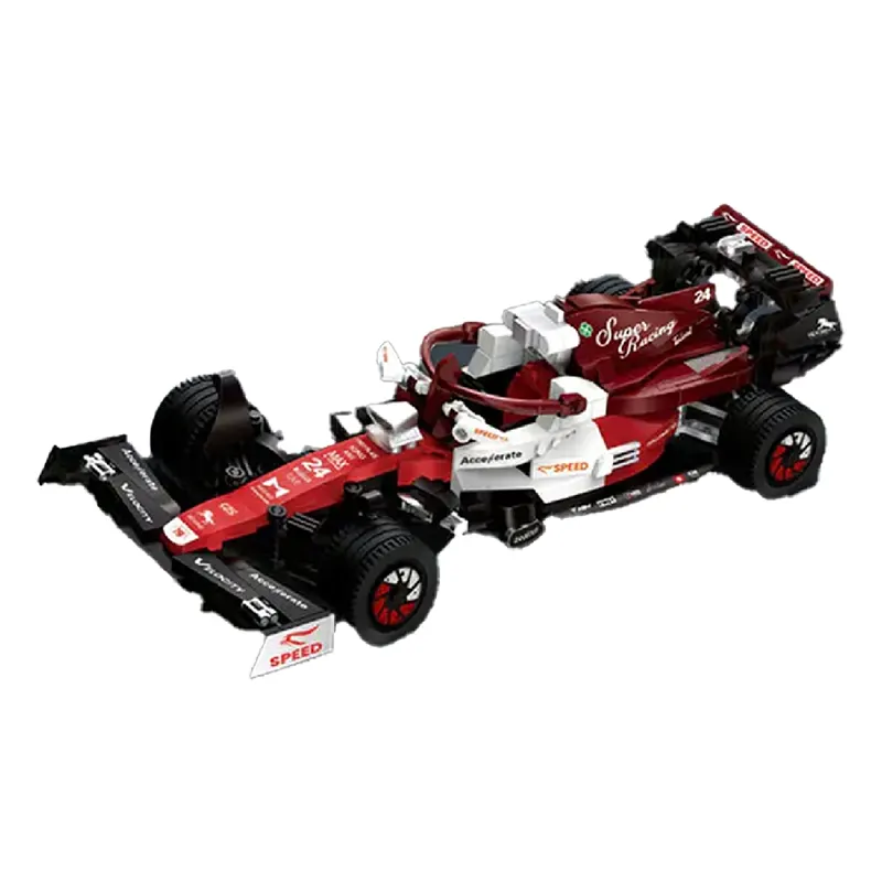 لگو ماشین مسابقه فرمول یک  623 تکه مدل SUPER RACING رنگ قرمز کد 2222