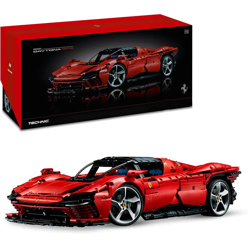 لگو ماشین مسابقه 3778 تکه فراری دیتونا  FERRARI DAYTONA SPB کد  P/006/A