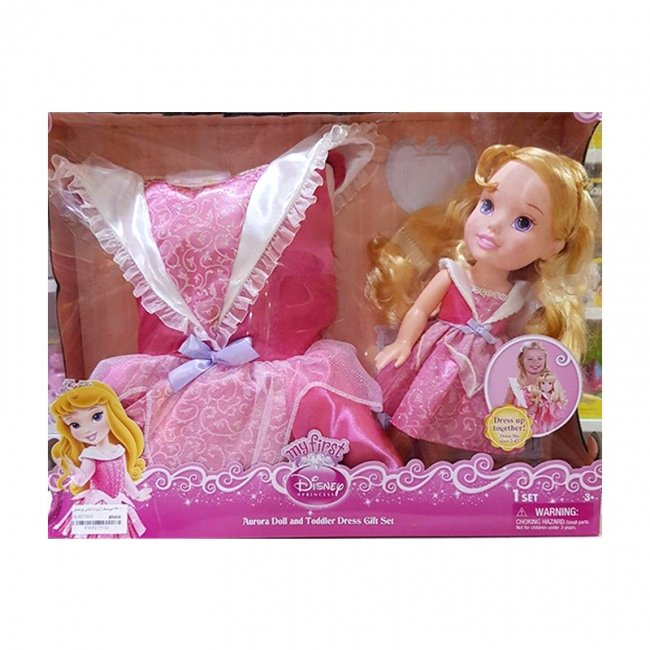عروسک دخترانه آرورا با لباس مدل 77010