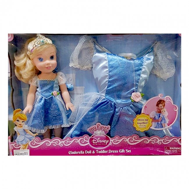 عروسک دخترانه سیندرلا با لباس پرنسس مدل 77014