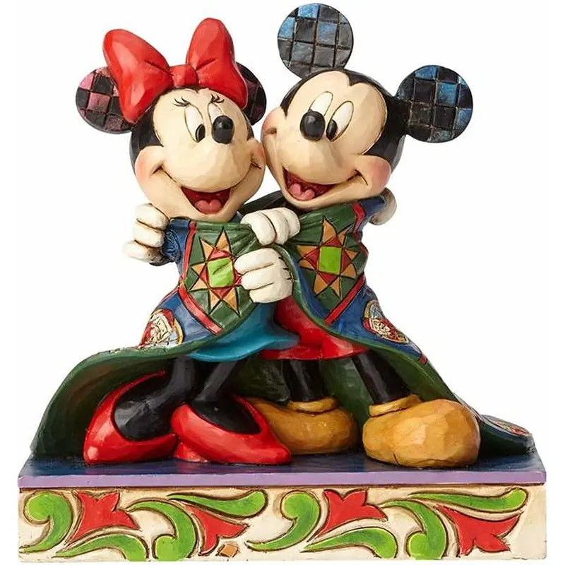 فیگور دیزنی میکی موس و مینی موس Warm Wishes Mickey and Minnie Mouse کد 4057937
