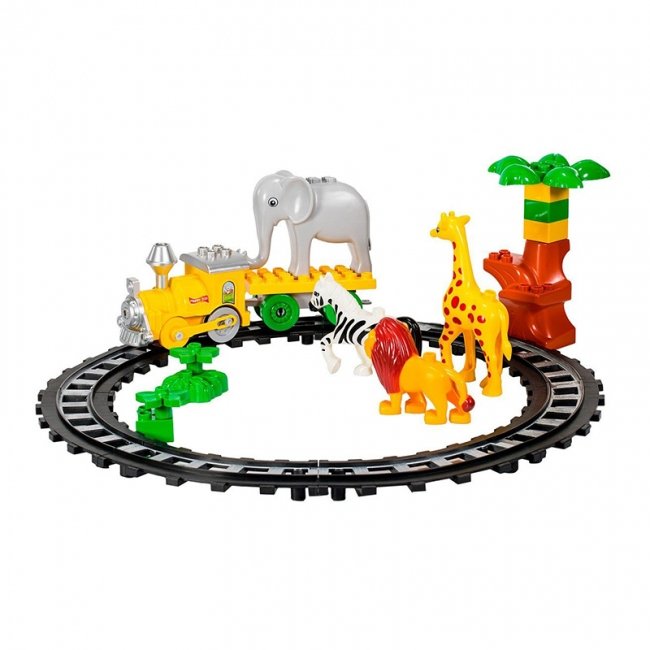 لگو موزیکال قطار کودک طرح باغ وحش مدل 222H57