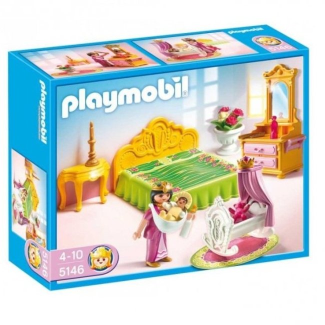 PLAYMOBIL Royal Bed Chamber with Cradle كد 5146