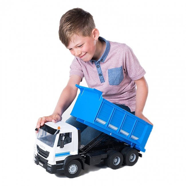 ماشین اسباب بازی کامیون فلزی آبی رنگ Tomy مدل 43055