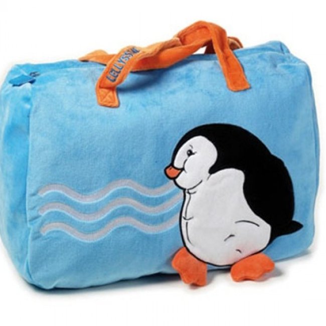 کیف پارچه ای مخمل پنگوئن Lelly