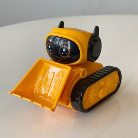 اسباب بازی ماشین قدرتی طرح ربات نارنجی کد 89911d