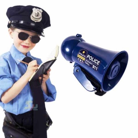 بلندگو اسباب بازی مدل پلیس کد 1293