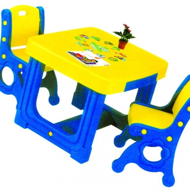 میز و صندلی تحریر/ غذا خوری 2 نفره مدل پرنسسhaenim PIC-7004
