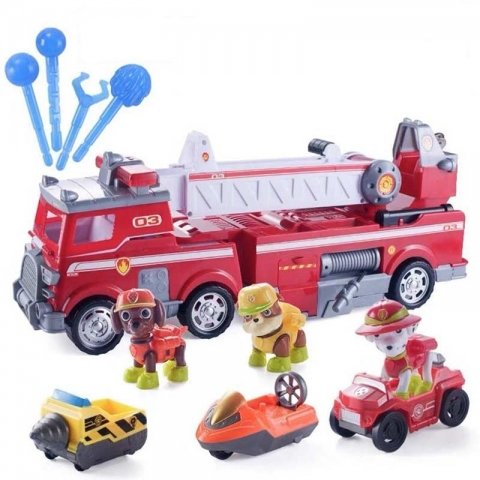 اسباب بازی سگهای نگهبان مدل ماشین آتش نشانی کد 21251