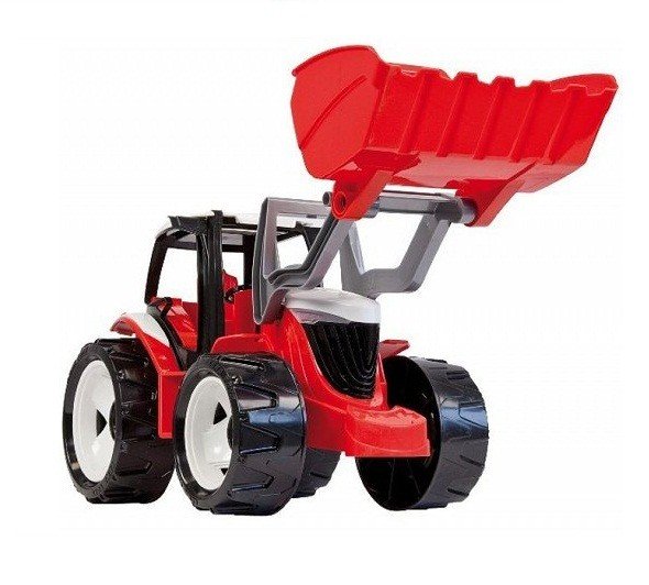 powerful giants tractor with shovel redکد2055