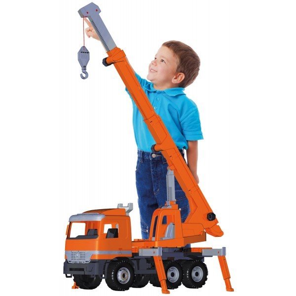 power giants crane truck orangeکد2177
