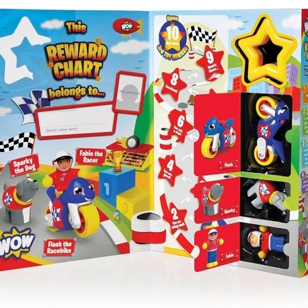 wow toys reward chart -racer کد 4259