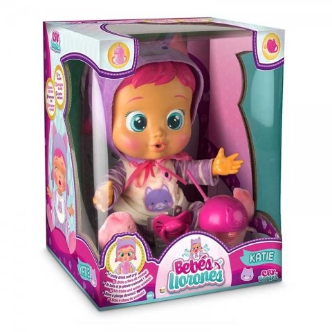 عروسک دخترانه کیتی گریان imc toys مدل 95939