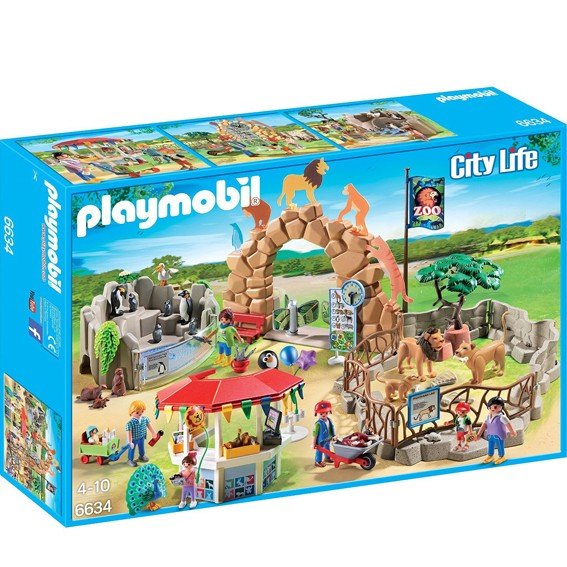 باغ وحش پلی موبيل مدل playmobil large city zoo 6634