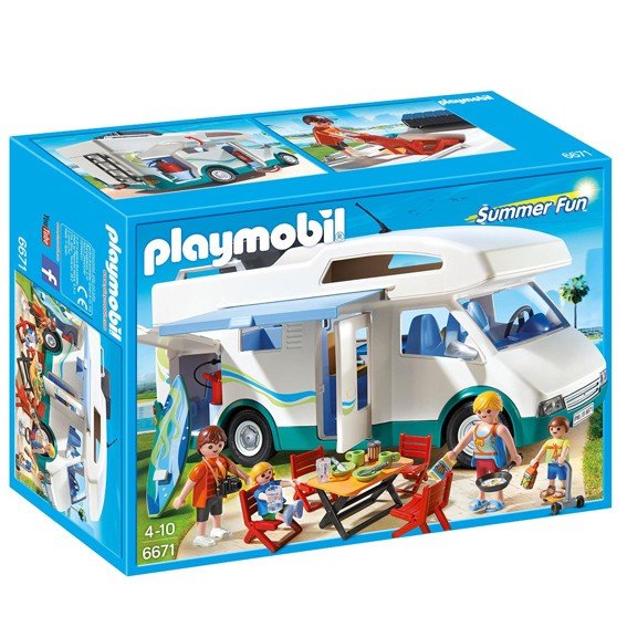 ماشین مسافرتی پلی موبيل مدل playmobil Summer Camper 6671