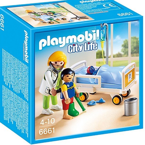 Playmobil City Life Children's Hospital Doctor with Child کد 6661