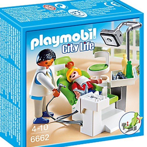 PLAYMOBIL Dentist with Patient کد 6662