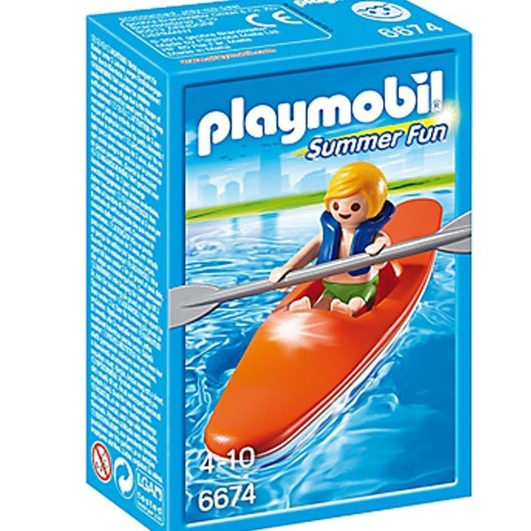 قایق پلی موبيل مدل Kid with Kayak Playset 6674