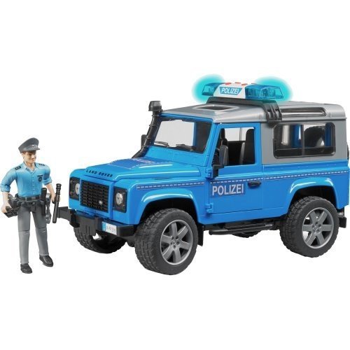 اسباب بازی ماشین لندروور استیشن پلیس bruder  مدل 025977