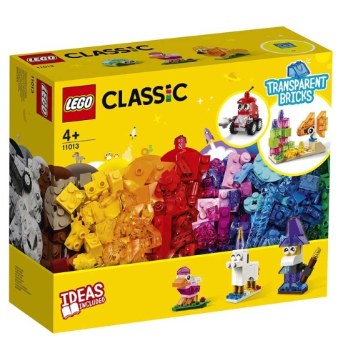لگو کلاسیک  500 قطعه مدل  Lego Creative Transparent Bricks کد 11013