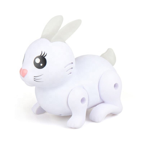 اسباب بازی خرگوش چراغدار موزیکال جهشی رنگ سفید کد P/997771/A