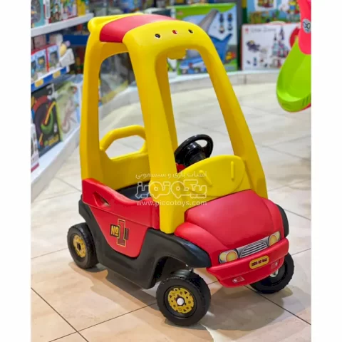 ماشین پایی کودک سقف دار coolwheels رنگ قرمز کد P/CW015/B