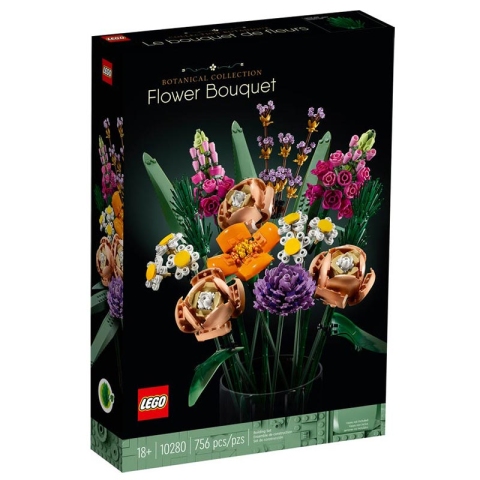 لگو مدل دسته گل 756 تکه lego flower bouquet کد 10280
