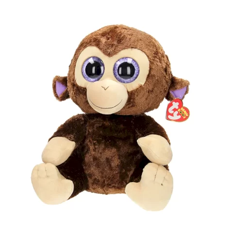 عروسک پولیشی میمون coconut (چشم تیله ای) سایز بزرگ کد 68006
