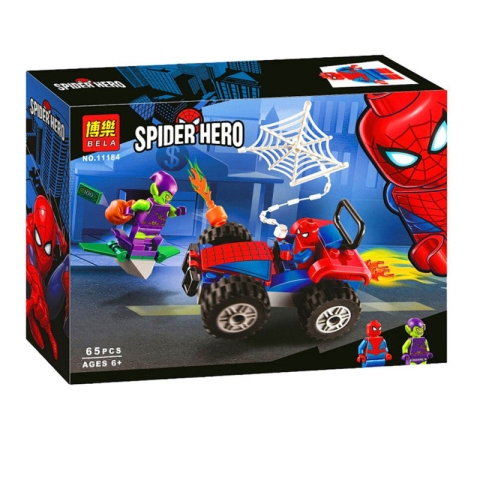 اسباب بازی لگو 65 تکه مدل Spider Hero کد 11184