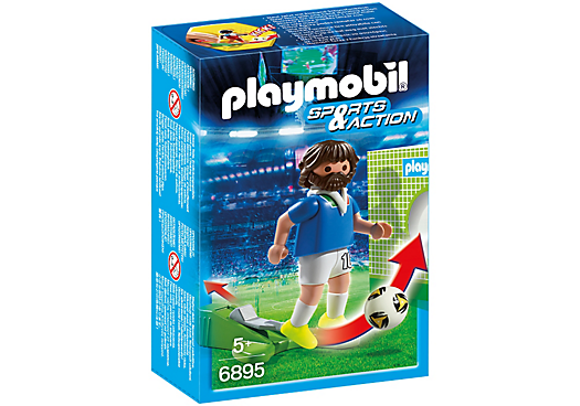 ساختني پلي موبيل مدل soccer player italy 6895