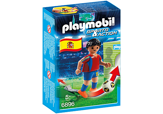 ساختني پلي موبيل مدل soccer player spain 6896