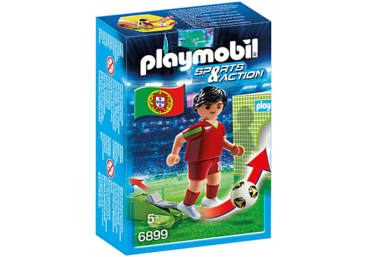 ساختني پلي موبيل مدل soccer player Portugal 6899