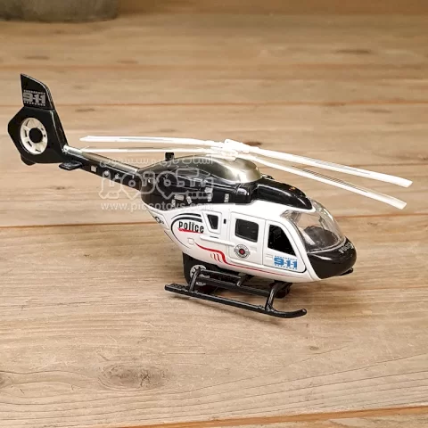 اسباب بازی هلیکوپتر موزیکال پلیس رنگ مشکی کد P/836D/B
