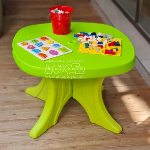 میز کودک وانیا رنگ سبز کد p/van101/SA