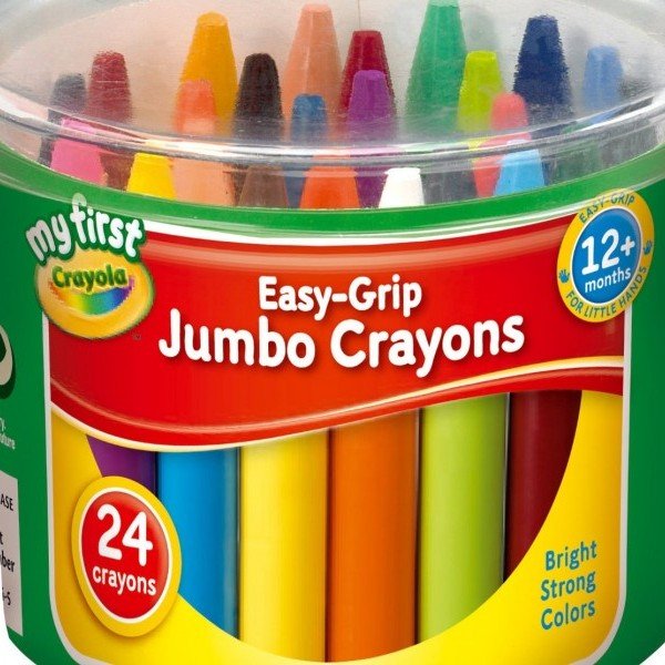 پاستل جامبو 24 رنگ کودک crayola کد 0784