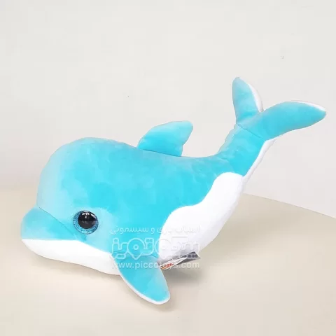 عروسک پولیشی  دلفین آبی کد AF100210