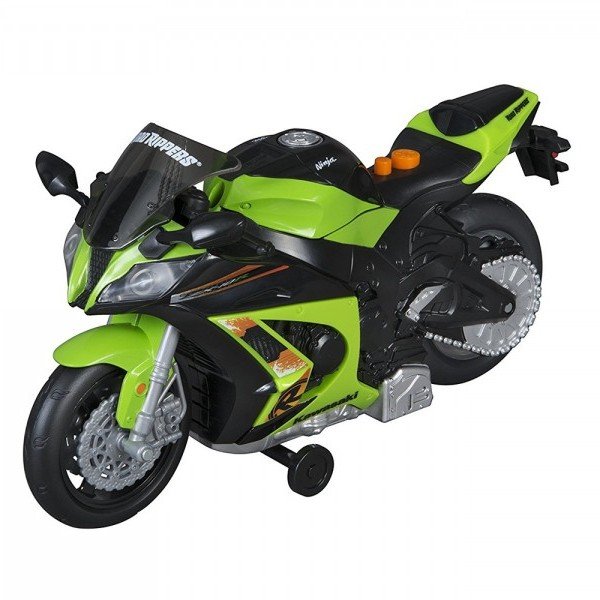 موتور موزیکال متحرک wheelie bikes Kawasaki Ninja toy state کد 33411