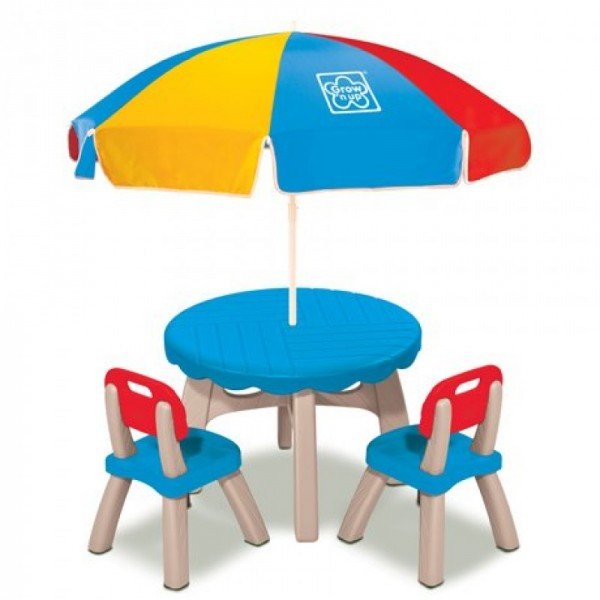 میز و صندلی چتر دار  grow'n up 30172