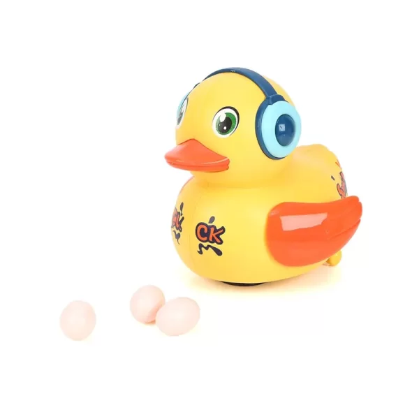 اسباب بازی اردک موزیکال تخمگذار رنگ زرد کد P/X131/ZA