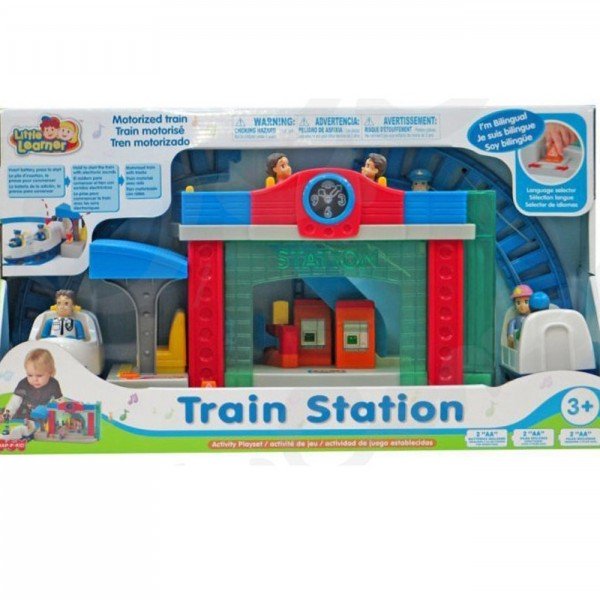 ایستگاه قطار بزرگ موزیکال مدل little learner 3966